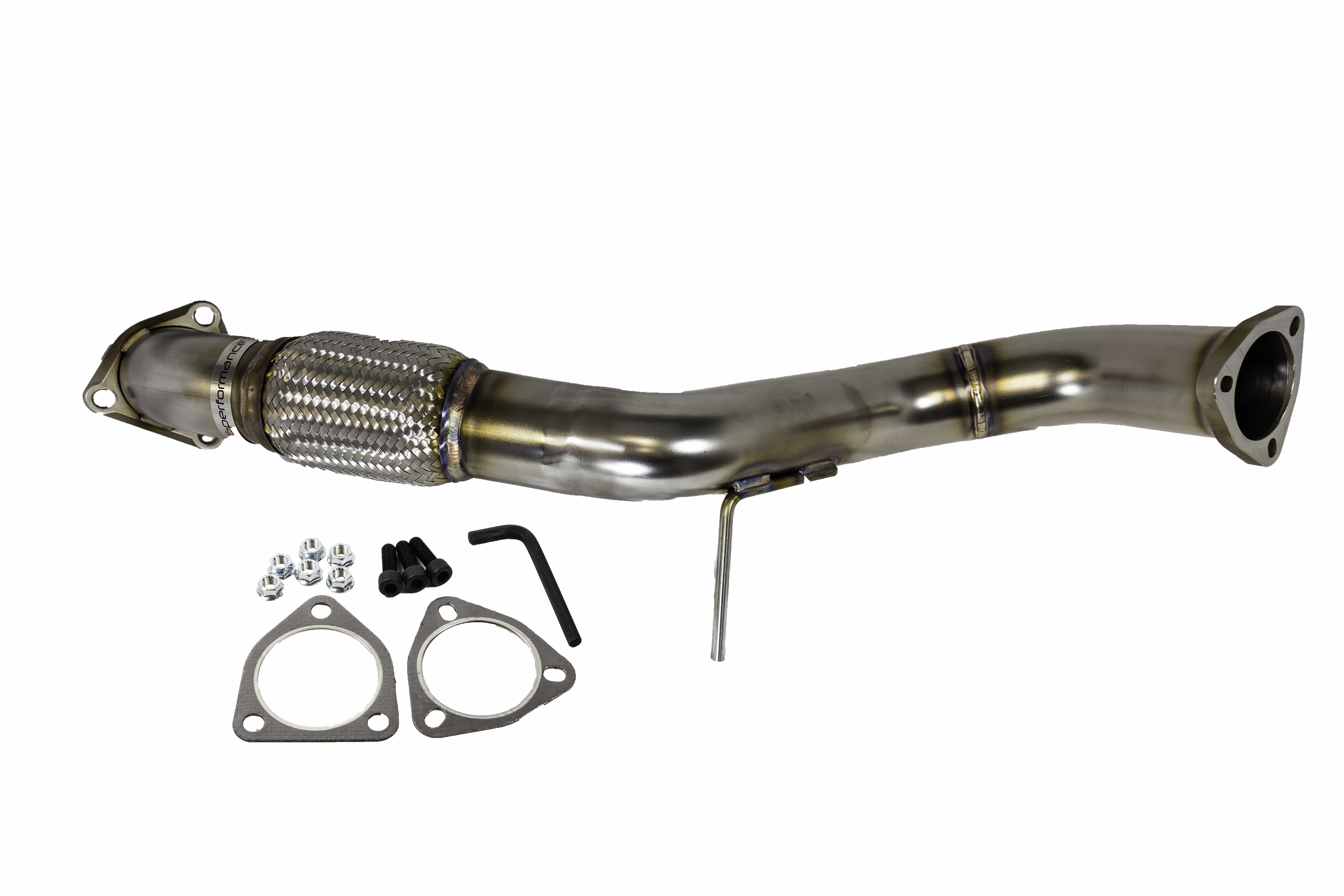 Front Pipe for 2017+ Honda Civic Type R FK8 - Two Step Performance