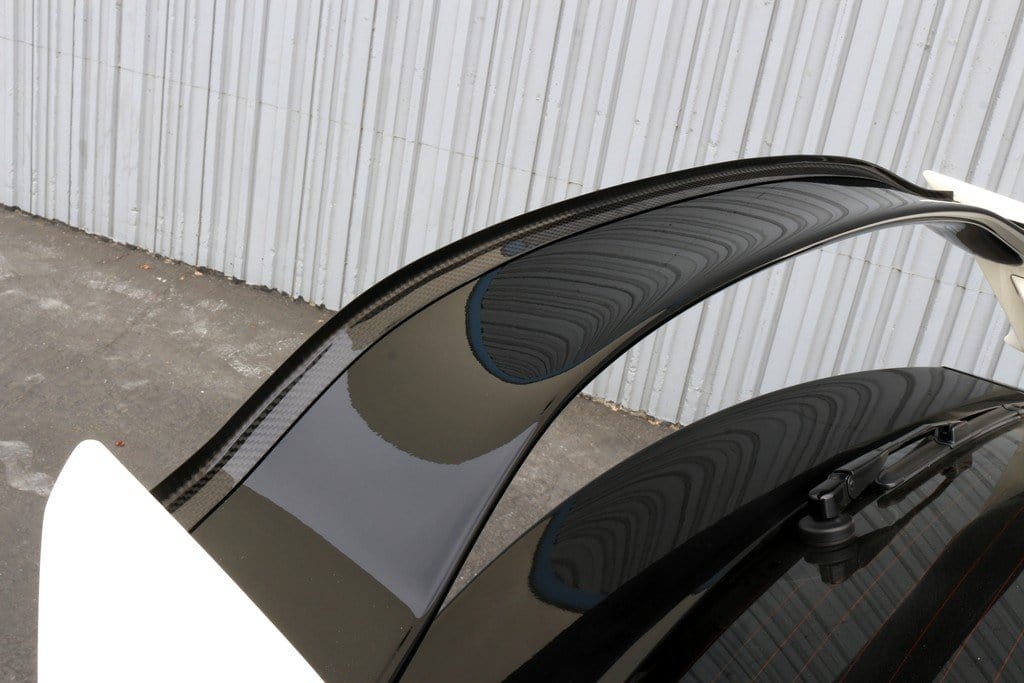 Carbon Fiber Gurney Flap for 2017+ Honda Civic Type R FK8 - Two Step Performance