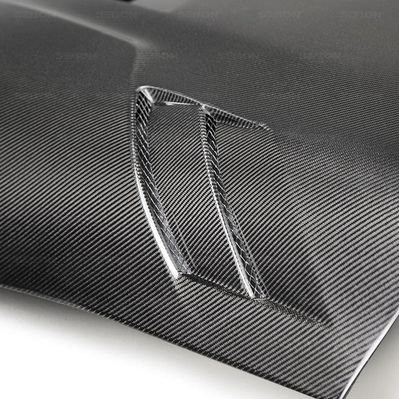 TSII-Style Carbon Fiber Hood for 2020+ Toyota Supra - Two Step Performance