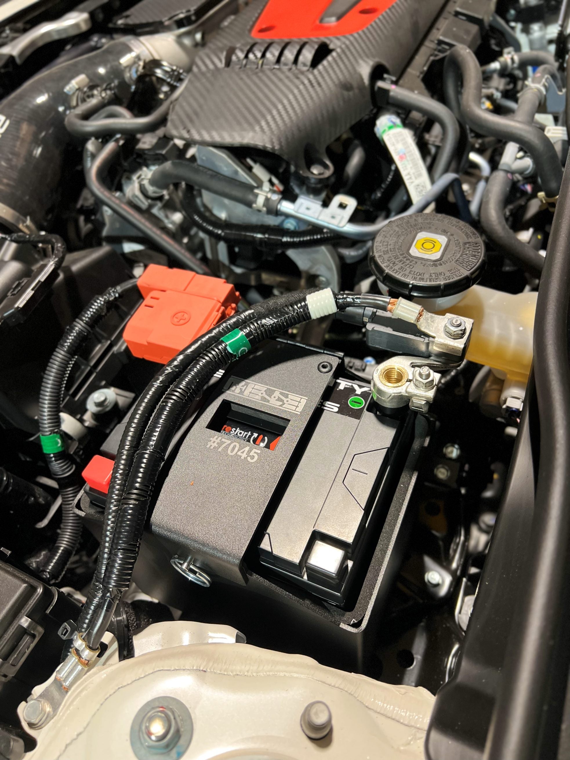 2017+ & 2023+ Honda Civic Type R ATX30-HD Battery w/ MeLe Rally Spec Mount