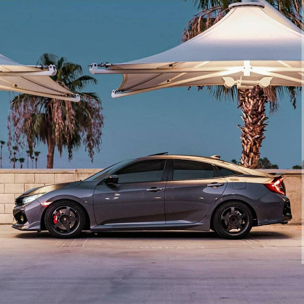 SlickMod Precut Vinyl Smoke Tint Overlays For 06-11 Civic 2DR Reverse & Turn Signal Lights