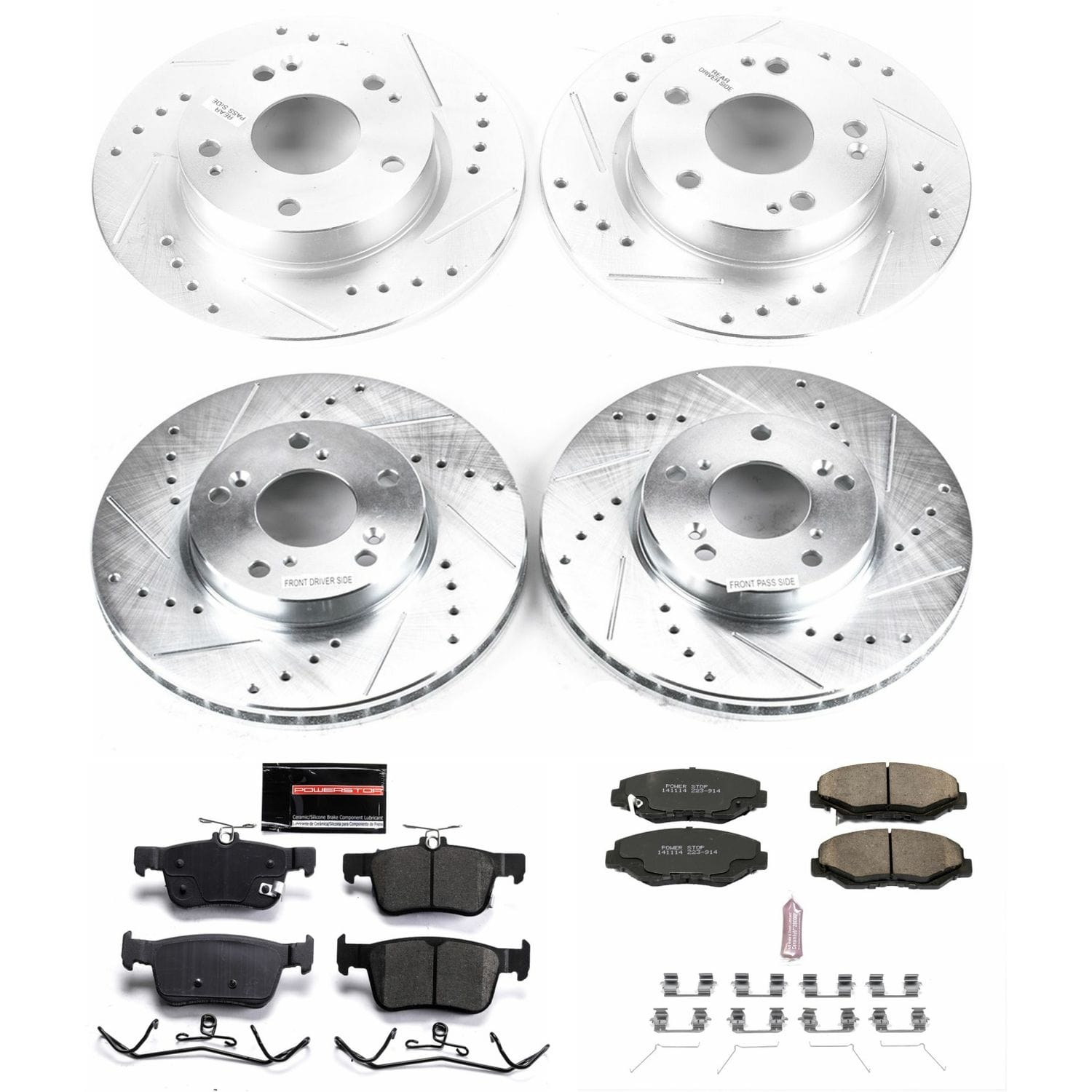 Z23 Evolution Sport Brake Kit for 2016+ Honda Civic Non-Si - Two Step Performance
