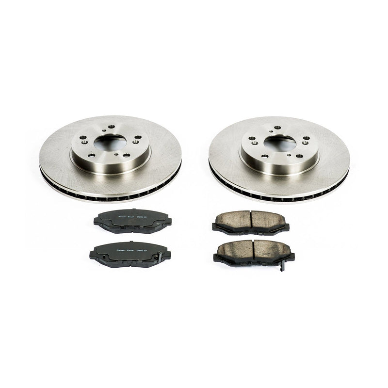 Autospecialty Stock Replacement Brake Kit for 2016+ Honda Civic Non-Si - Two Step Performance