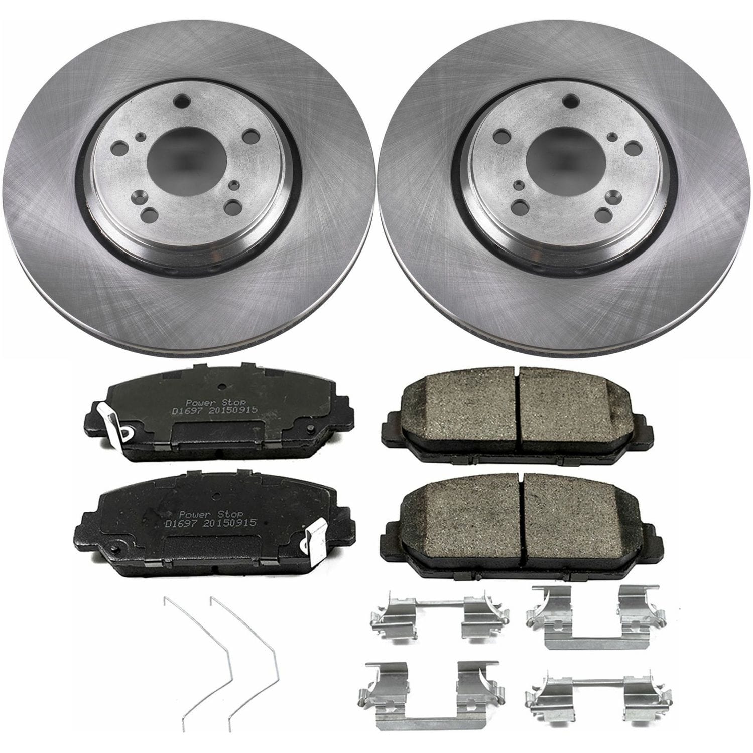 Autospecialty Stock Replacement Brake Kit for 2017+ Honda Civic Si - Two Step Performance
