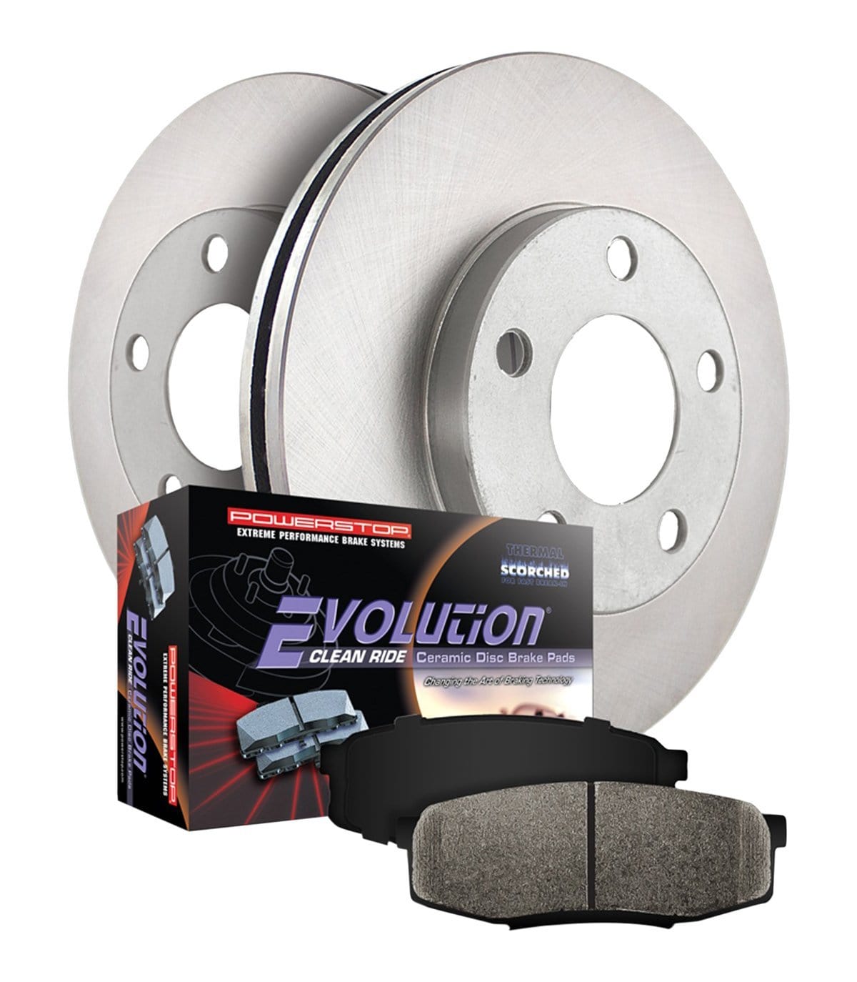 Autospecialty Stock Replacement Brake Kit for 2017+ Honda Civic Si - Two Step Performance