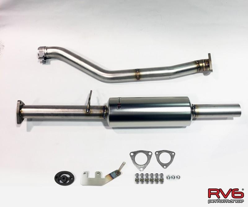 Resonated Midpipe Kit for Accord I4 (2.4L) (REQUIRES AXLE BACK) - Two Step Performance