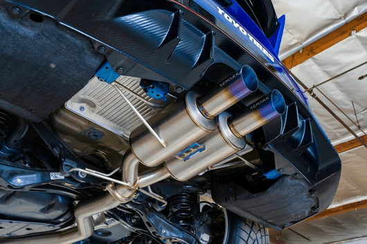 Full Titanium Cat-Back Exhaust for 2017+ Honda Civic Type R FK8 - Two Step Performance