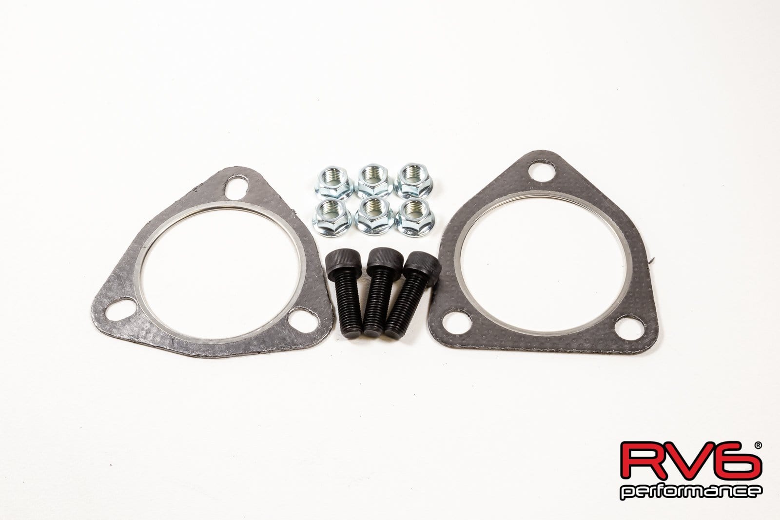 RV6 Front Pipe Hardware Kit for 2017+ Civic Type R - Two Step Performance