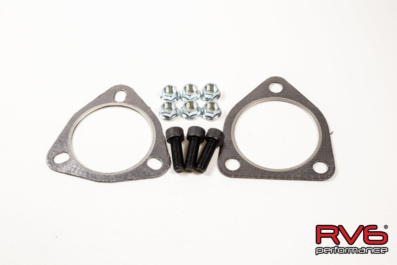 RV6 Front Pipe Hardware Kit for 2017+ Civic Type R - Two Step Performance