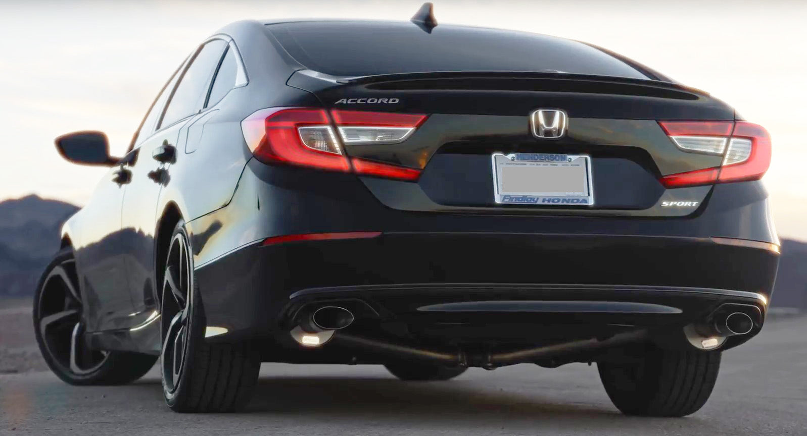 2018+ Honda Accord Front-Pipe Back Exhaust