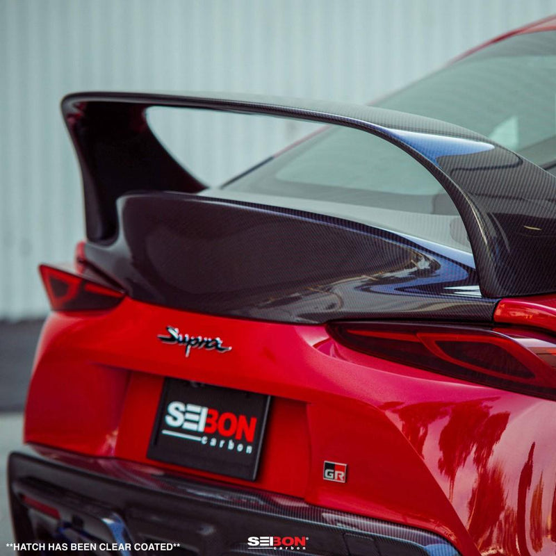 Dry Carbon Trunk Lid for 2020+ Toyota Supra - Two Step Performance