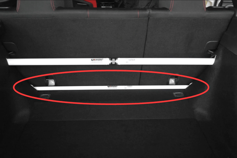 Rear Trunk Lower (2 Points) for 2017+ Honda Civic Hatchback / Type R FK7 FK8 - Two Step Performance