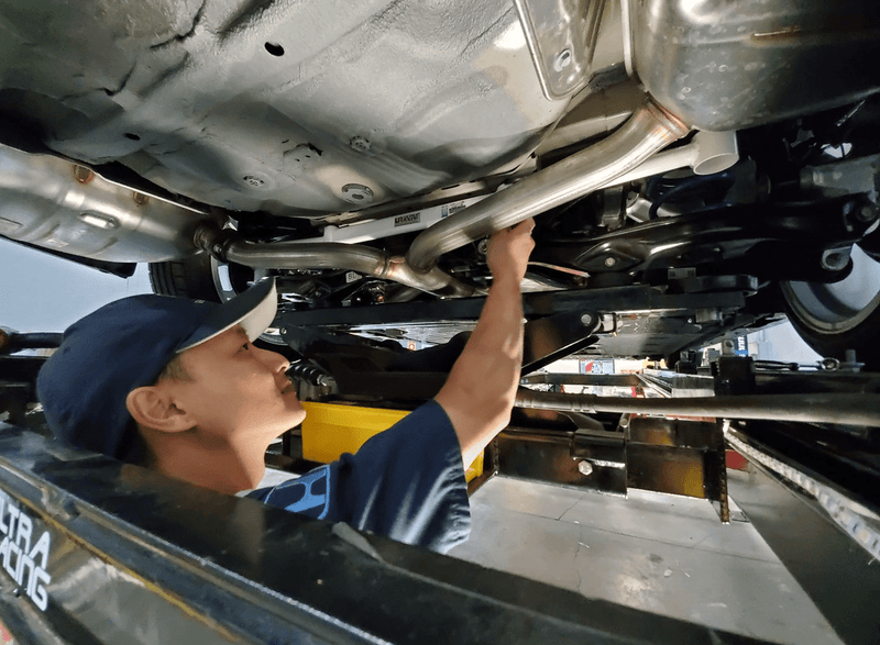 Rear Torsion Subframe (4 Points) for 2018+ Accord - Two Step Performance