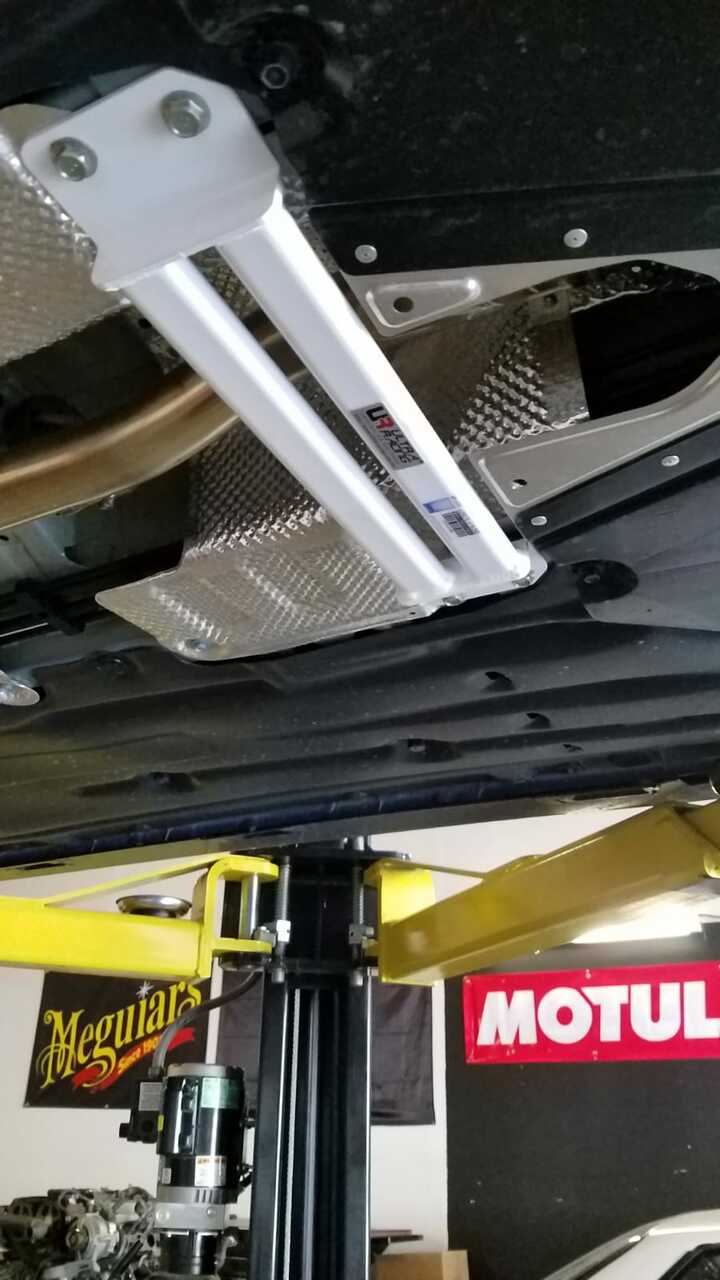 Middle Member Brace (2 Points) for 2017+ Honda Civic Hatchback FK7 - Two Step Performance