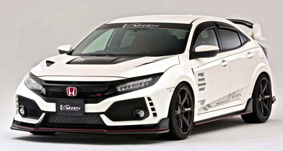Cooling Hood (Carbon) for 2017+ Honda Civic Type R - Two Step Performance