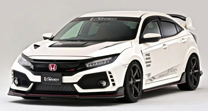 Cooling Hood (Carbon) for 2017+ Honda Civic Type R - Two Step Performance