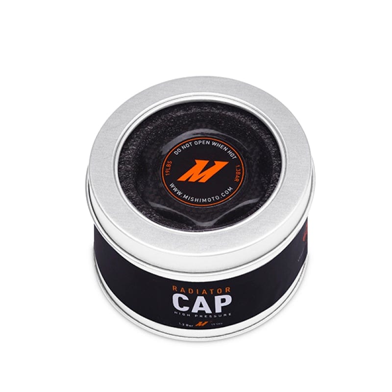 Mishimoto 1.3 Bar Rated Carbon Fiber Radiator Cap Small Import - Two Step Performance