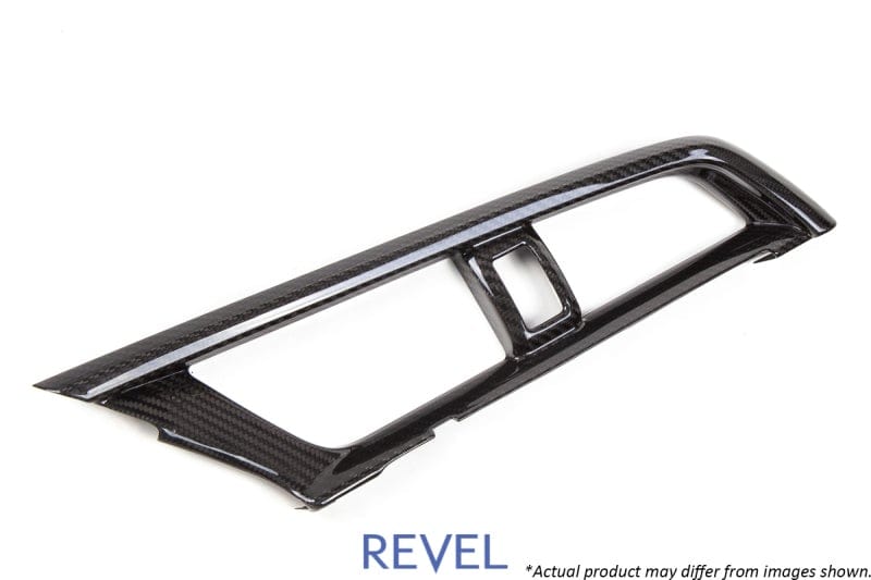Revel GT Dry Carbon A/C Control Panel Cover 16-18 Honda Civic - 1 Piece - Two Step Performance