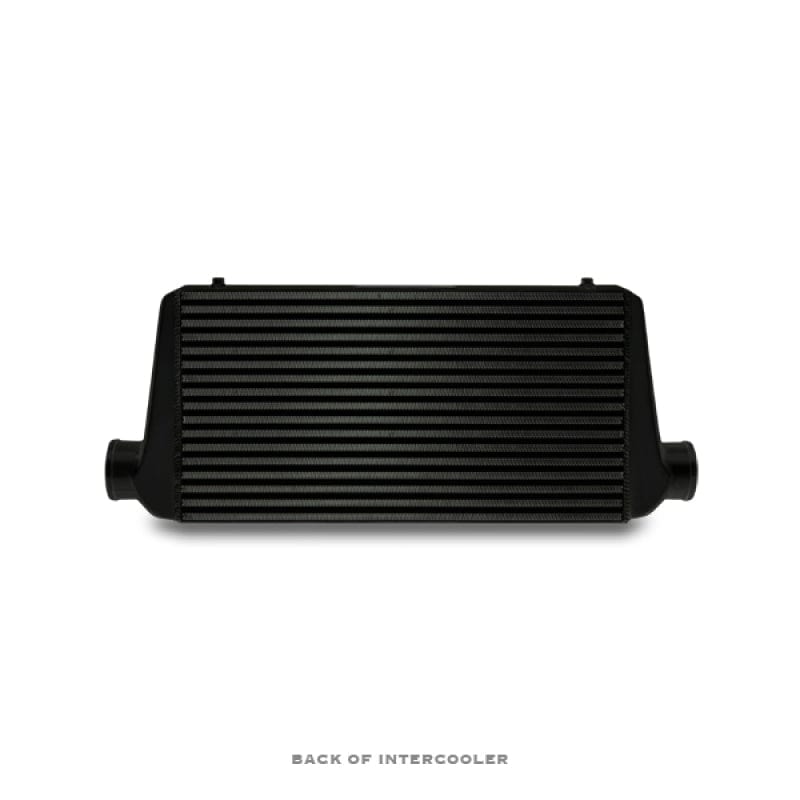 Mishimoto Universal Black S Line Intercooler Overall Size: 31x12x3 Core Size: 23x12x3 Inlet / Outlet - Two Step Performance