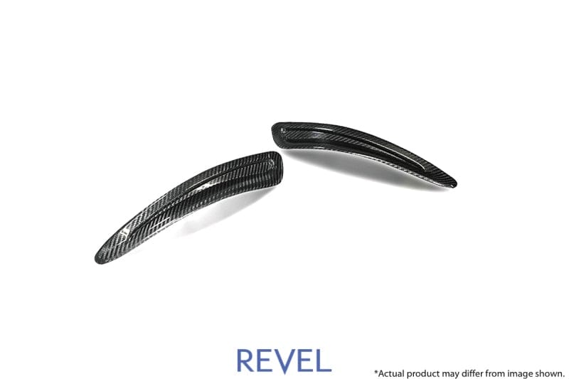 Revel GT Dry Carbon Hood Duct Cover 2020 Toyota GR Supra - 2 Pieces - Two Step Performance