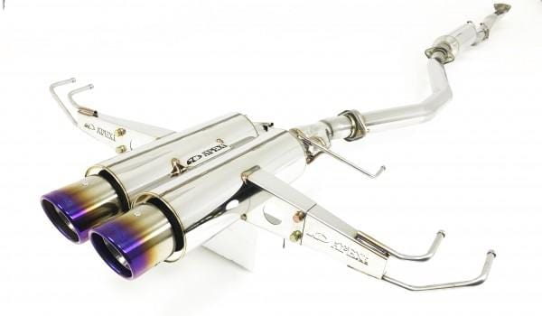 N1-X Evolution Extreme Muffler for 2017+ Honda Civic Hatchback - Two Step Performance