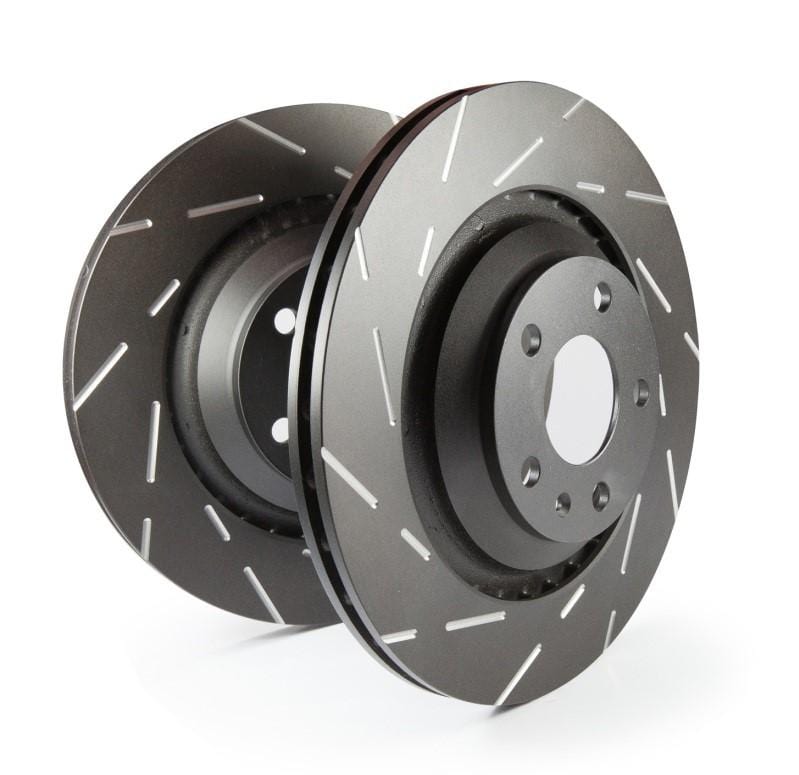 USR Slotted Brake Rotors for 2010+ Hyundai Genesis Coupe - Two Step Performance