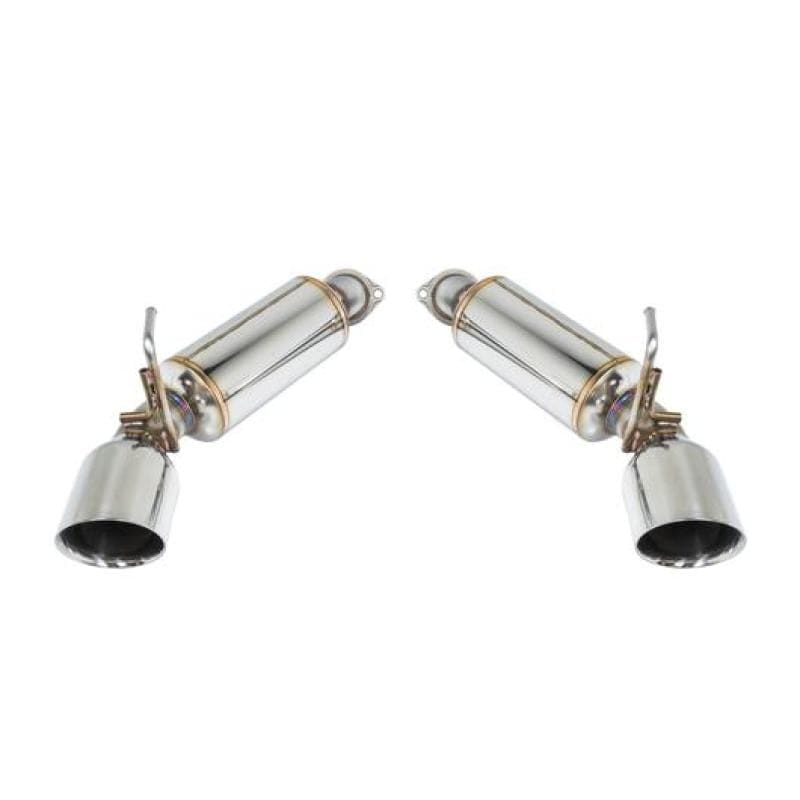 Remark 09-19 Nissan 370z Axle Back Exhaust w/Stainless Single Wall Tip - Two Step Performance