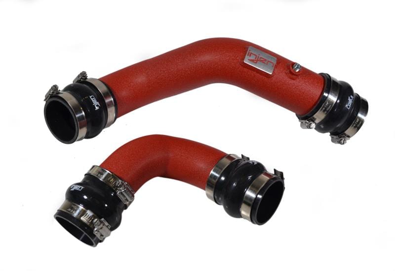 Injen 17-19 Honda Civic Type-R Aluminum Intercooler Piping Kit - Wrinkle Red - Two Step Performance