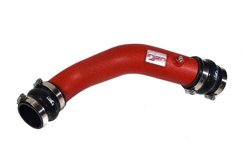 Injen 17-19 Honda Civic Type-R Aluminum Intercooler Piping Kit - Wrinkle Red - Two Step Performance