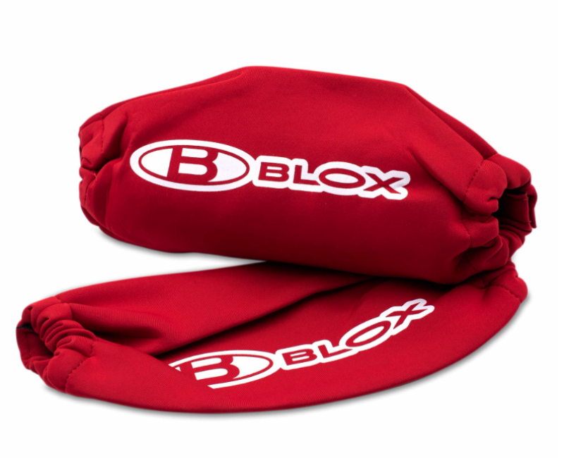 BLOX Racing Neoprene Coilover Covers - Red (Pair)
