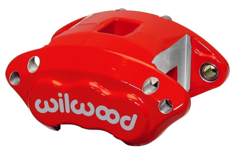 Wilwood Caliper-D52-Red 1.62/1.62in Pistons 0.81in Disc