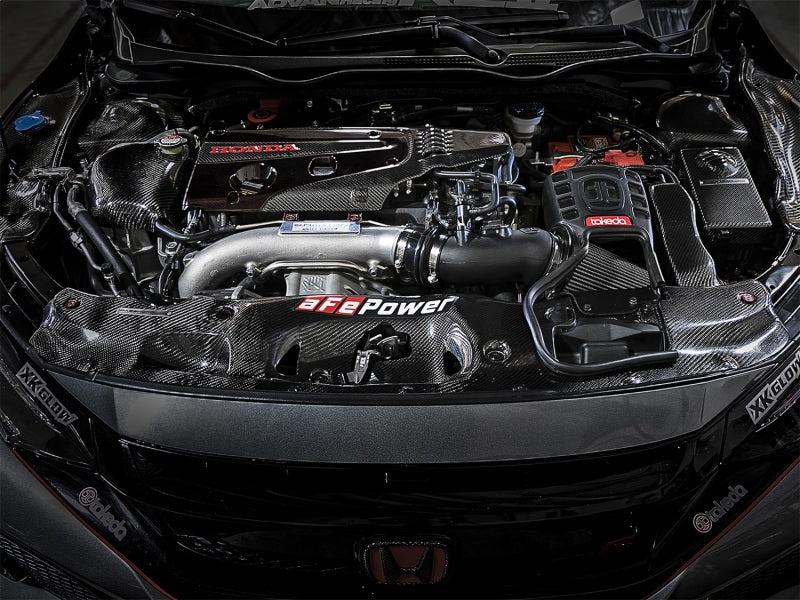 aFe Takeda Momentum Cold Air Intake System w/ Pro Dry S Filter for 2017-2021 Honda Civic Type R [FK8]