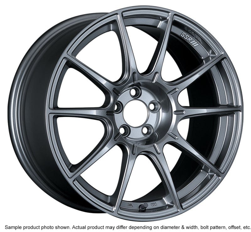 SSR GTX01 18x9.5 5x100 40mm Offset Dark Silver Wheel FRS / BRZ - Two Step Performance