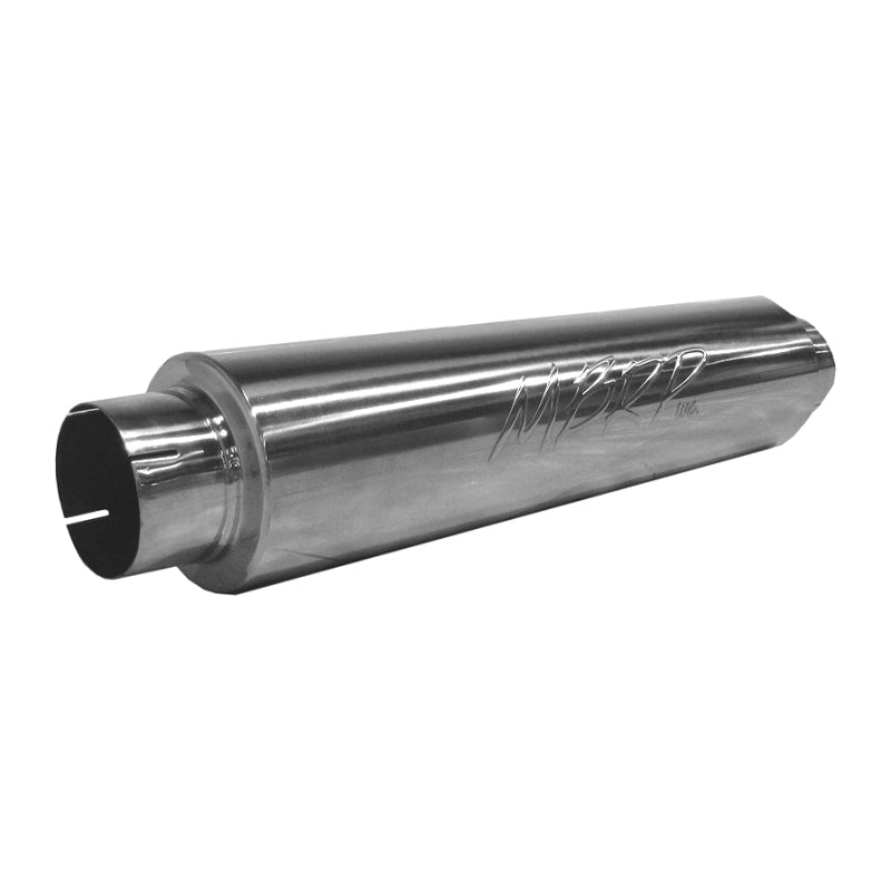 MBRP Replaces all 30 overall length mufflers Muffler 4 Inlet /Outlet 24 Body 30 Overall T409