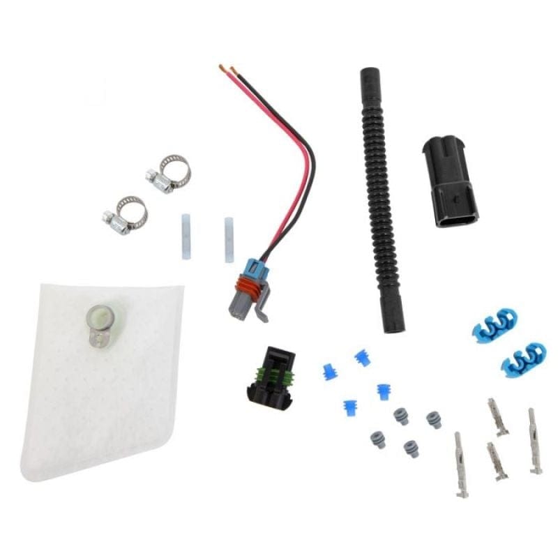 Walbro Universal Installation Kit: Fuel Filter, Wiring Harness, Fuel Line for F90000267 E85 Pump - Two Step Performance