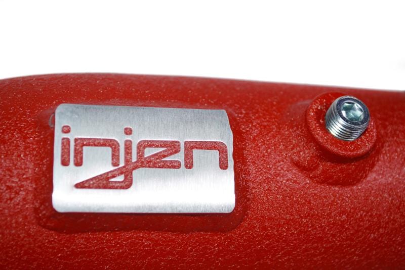 Injen 17-19 Honda Civic Type-R Aluminum Intercooler Piping Kit - Wrinkle Red - Two Step Performance