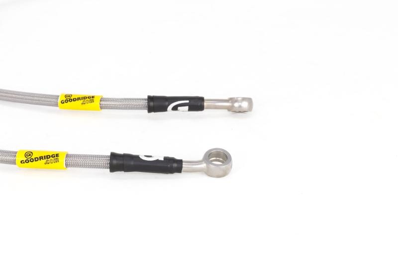 Goodridge 17-18 Honda Civic (Base/LX/EX) SS Brake Lines - Two Step Performance