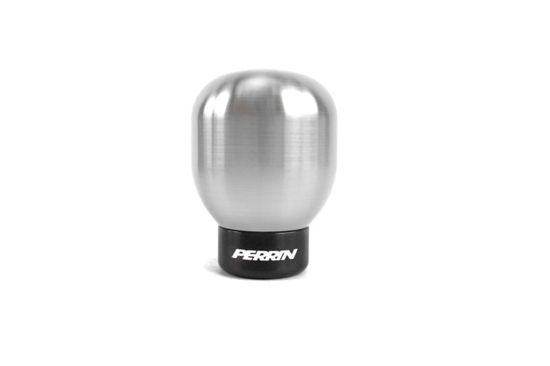 Perrin 13-20 & 2022 BRZ / 2022 Toyota GR86 Automatic Brushed Barrel 1.85in SS Shift Knob - Two Step Performance