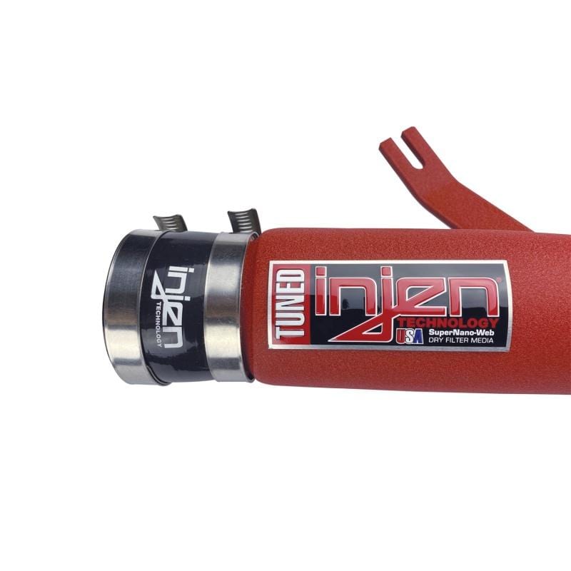 Injen 17-20 Honda Civic Si L4 1.5L Turbo Wrinkled Red SP Short Ram Intake - Two Step Performance