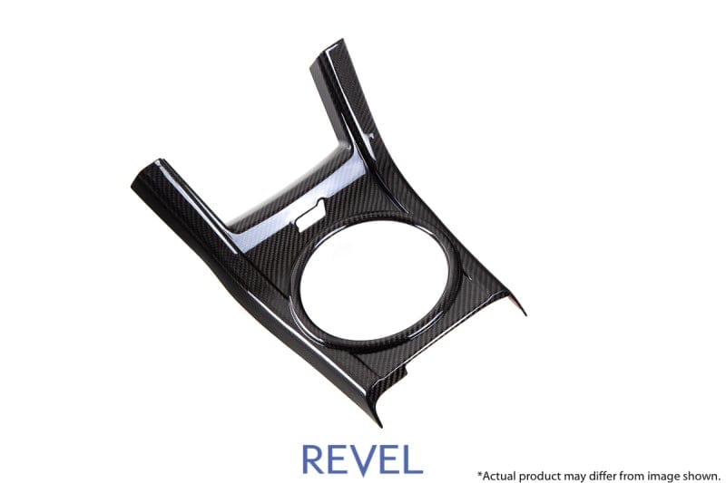 Revel GT Dry Carbon Shifter Panel Cover 15-18 Subaru WRX/STI - 1 Piece - Two Step Performance