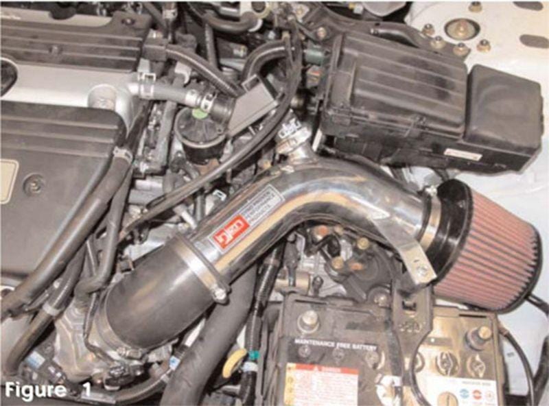Injen 03-04 Accord 4 Cyl. LEV Motor Only Polished Short Ram Intake - Two Step Performance