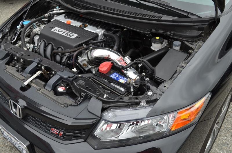 Injen 12-15 Honda Civic Si 9th Gen/13-15 Acura ILX 2.4L 4 Cyl Black True Cold Air Intake w/ MR Tech - Two Step Performance
