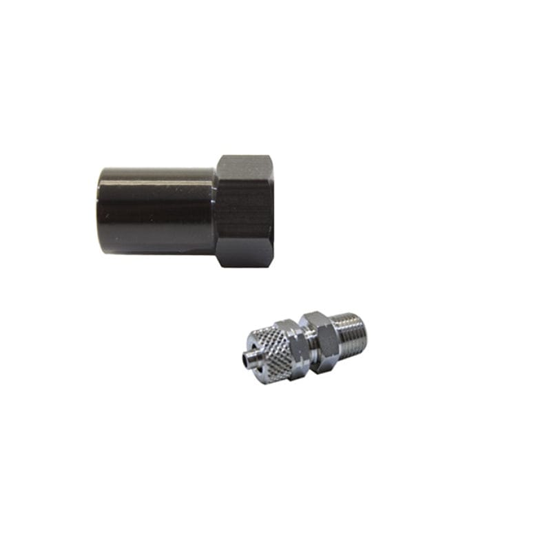 Snow Performance 1/8in NPT to 1/4in Quick-Connect Low Profile Straight Nozzle Holder - Two Step Performance