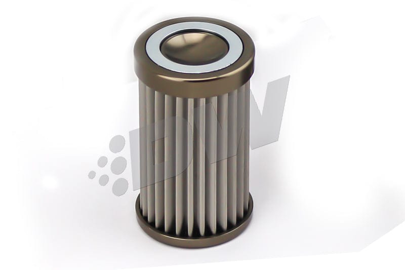 DeatschWerks Stainless Steel 100 Micron Universal Filter Element (fits 110mm Housing) - Two Step Performance