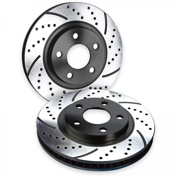 Replacement Rotors for Wilwood 4 Piston BBK for 2016+ Honda Civic - Two Step Performance