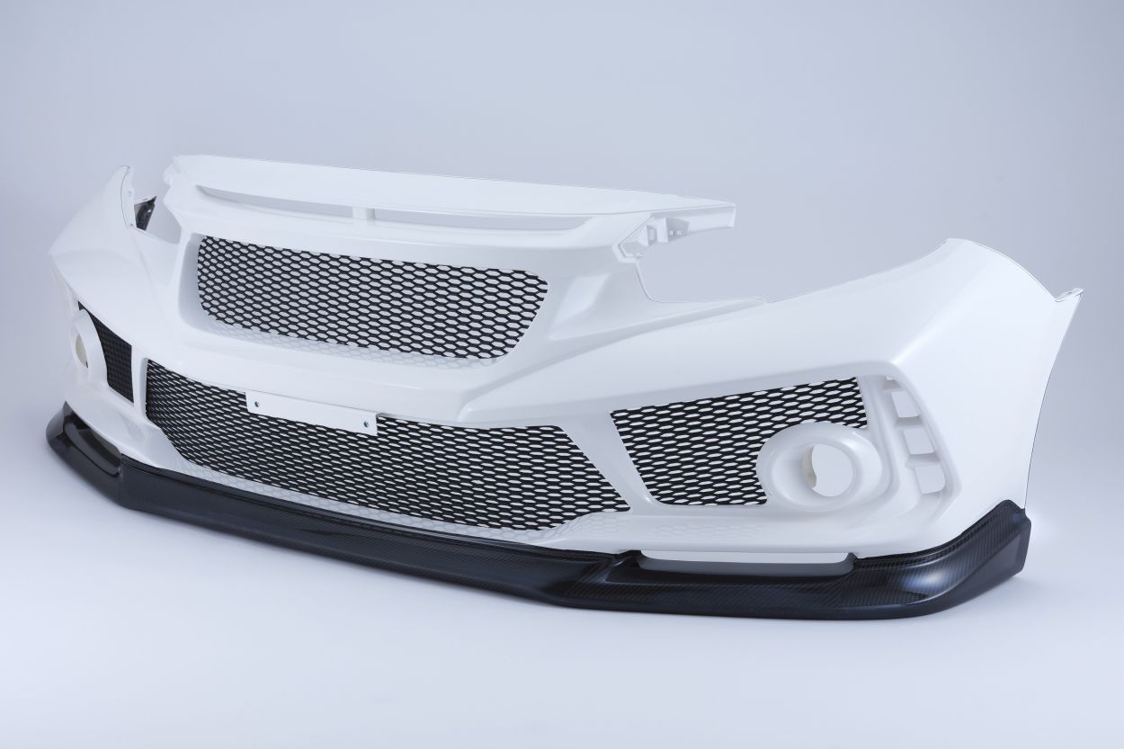 Spoon Aero Bumper Front, FRP, Carbon Lip - Civic FK8