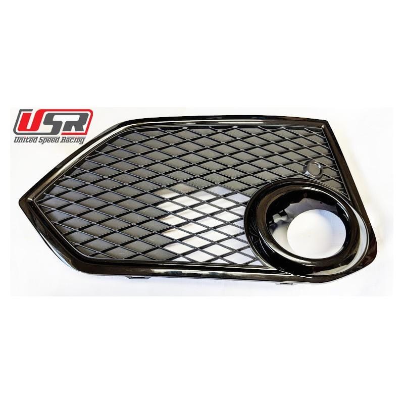 Front Left Oil Cooler Grill Trim for 2016+ Honda Civic Hatchback (including Type-R) - Two Step Performance
